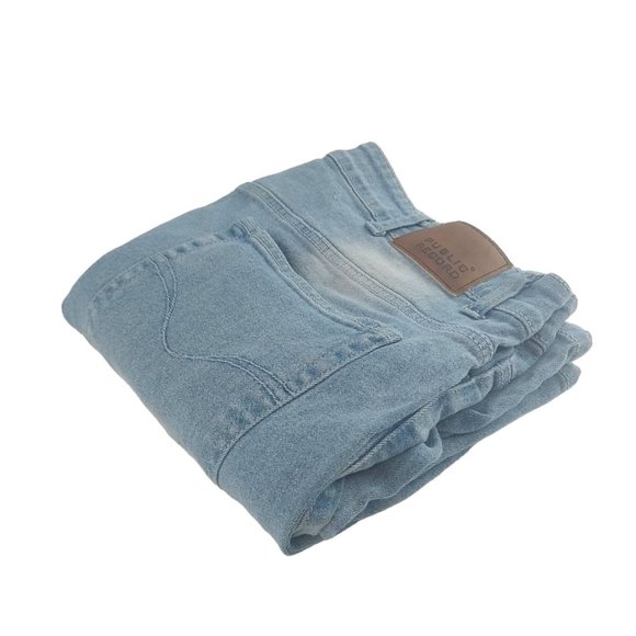 Public Rec Mens 40x30 Slim Fit Stretch Light Wash Blue Jeans G-PRDNM-BT‎ - Picture 1 of 7